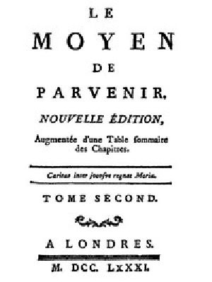 [Gutenberg 57879] • Le moyen de parvenir, tome 2/3